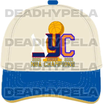 NYC KNICKS NBA CHAMPIONSHIP YANK CREAM