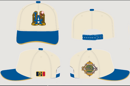 LOS ANGELES DODGERS 2025 BACK 2 BACK WORLD SERIES CREAM